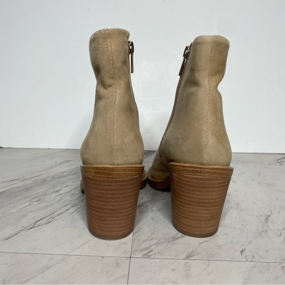 Vince Camuto Rinvalla Tan Suede Bootie 8M - Picture 3 of 14